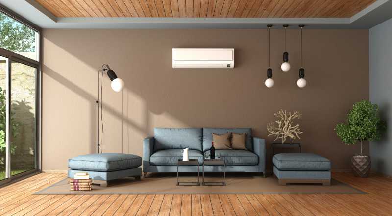 Garden room air conditioning